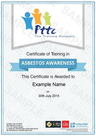 PTTC E Learning Asbestos-Awareness-Training-Sample-Certificate-212x300